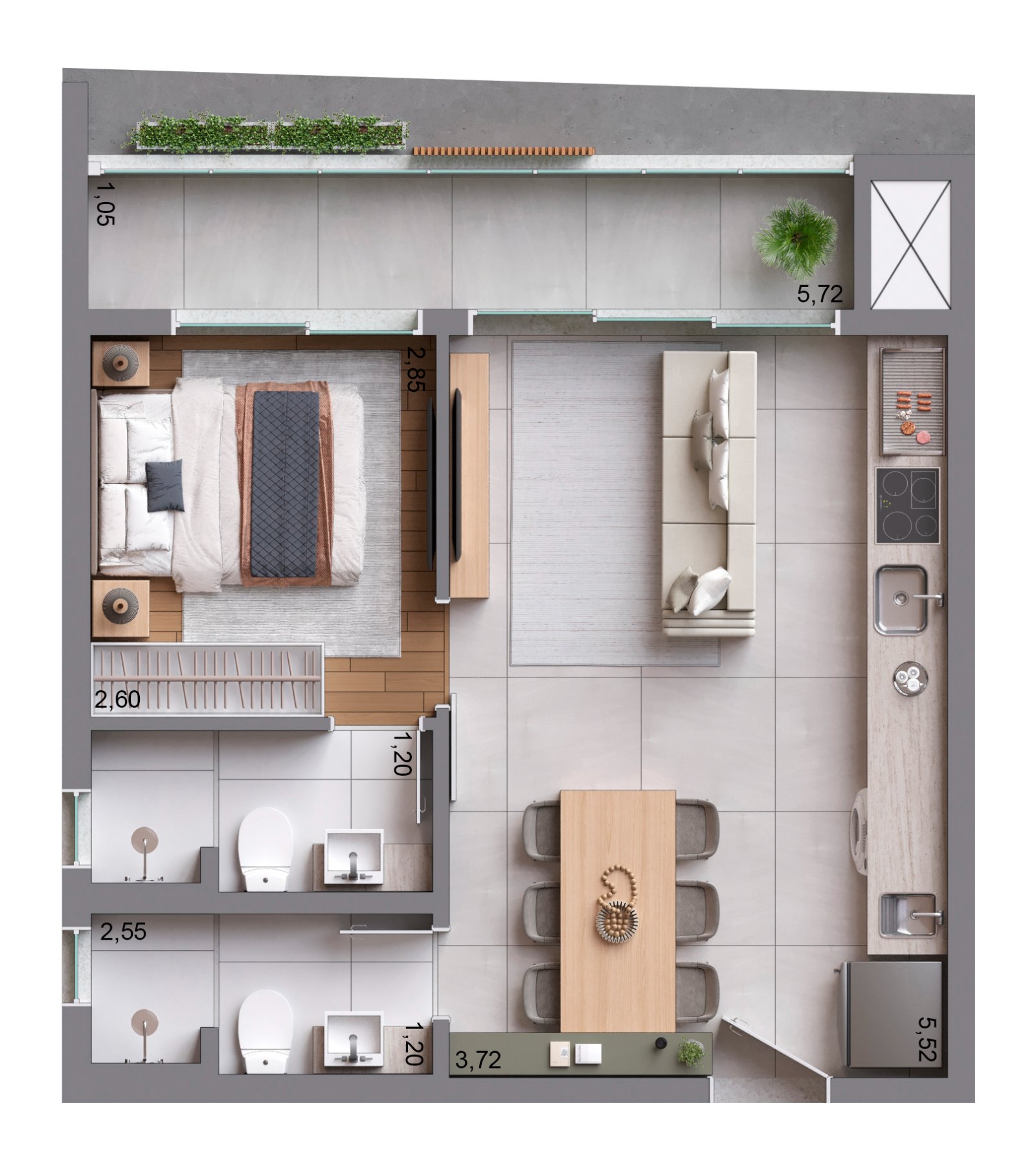Planta 1 Quarto